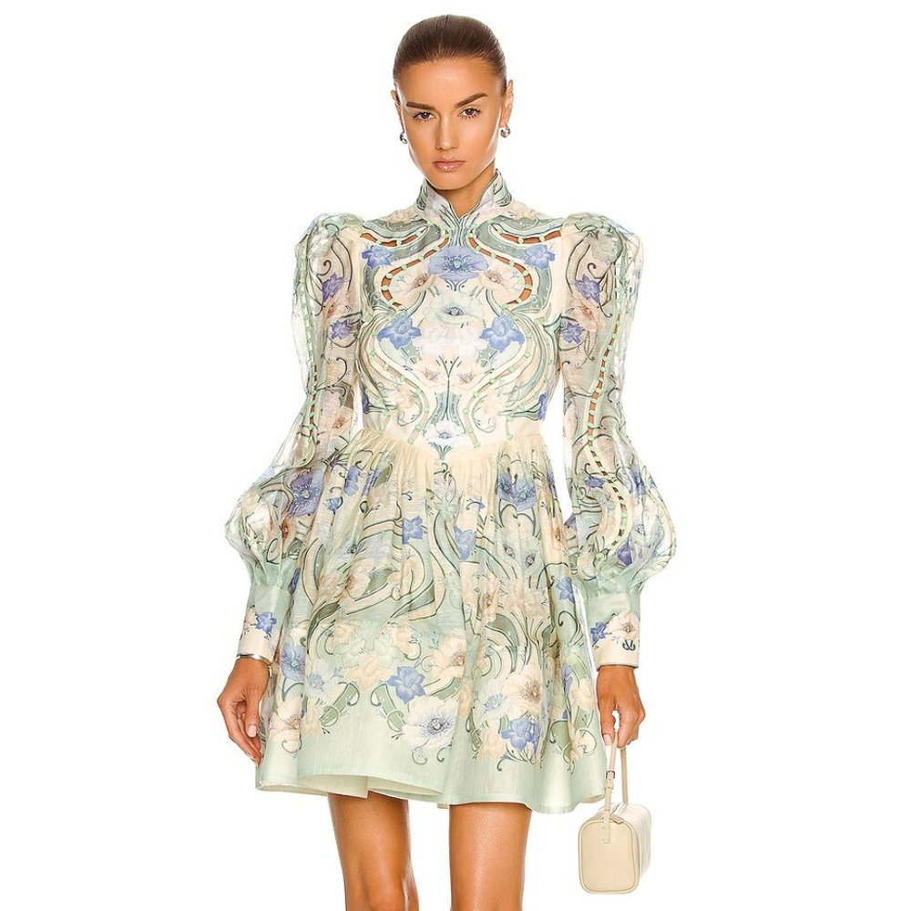 Zimmermann Rhythm Poppy Mini Dress